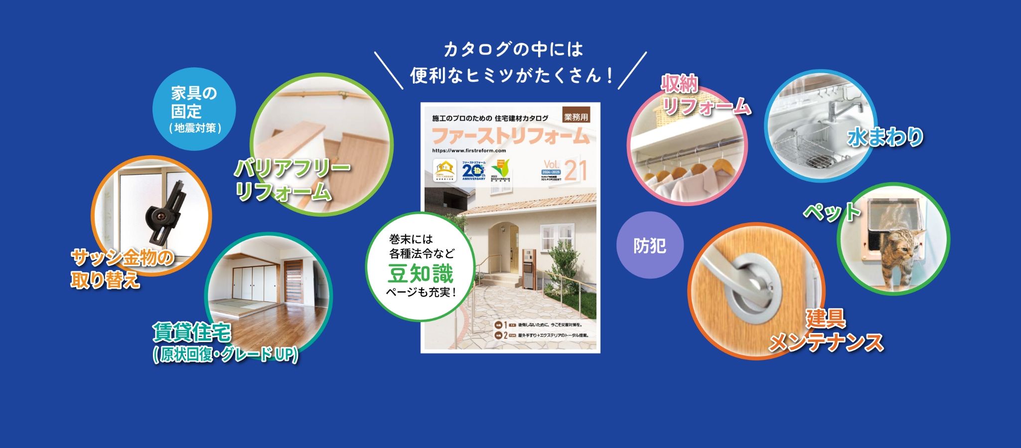 カタログの中には便利なヒミツがたくさん